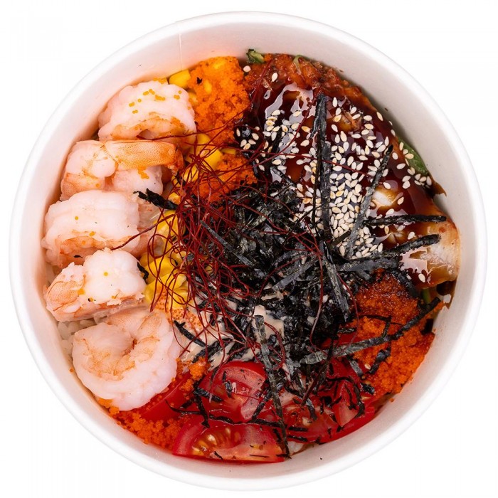 БОУЛ З КРЕВЕТКАМИ