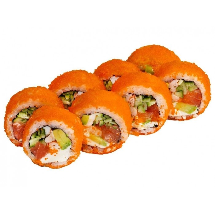 КАЛІФОРНІЯ ПРЕМІУМ З ЛОСОСЕМ ТА КРЕВЕТКОЮ