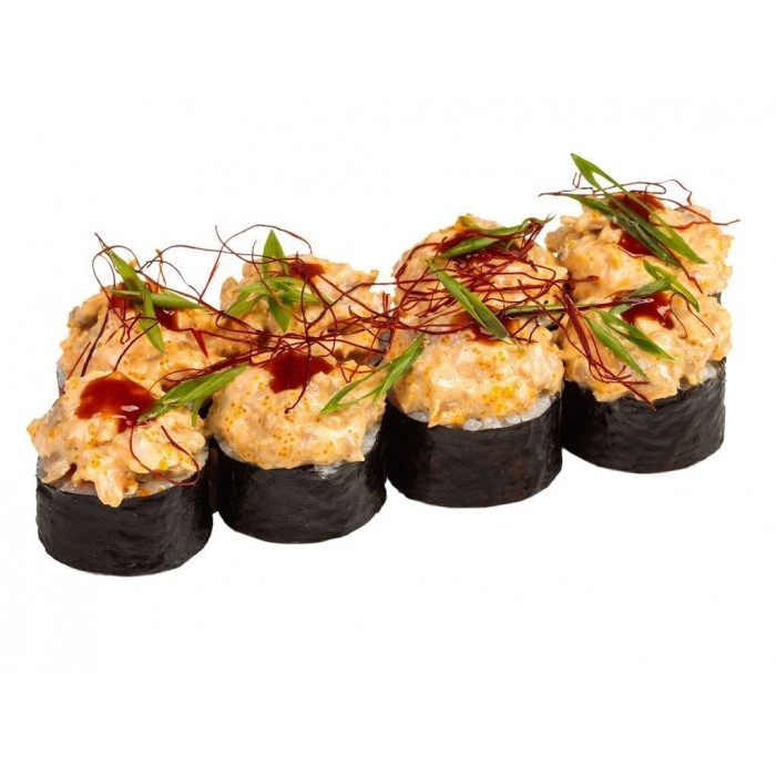 РОЛ ЗІ СМАЖЕНИМ ЛОСОСЕМ