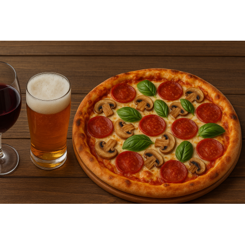Напої, з якими ідеально поєднується піца