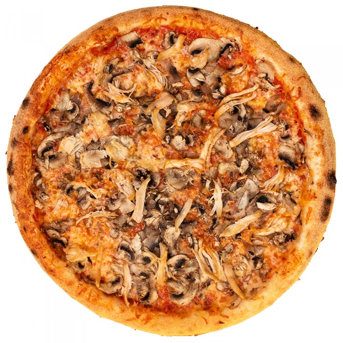 КУРКА З ГРИБАМИ