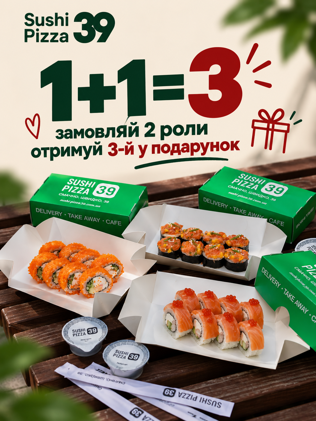 Акція на кожен 3 РОЛ